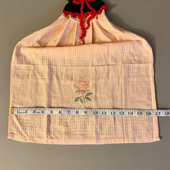 Dress Shape Dish Towel, Crochet Tea Towel Set, Crochet Cute Gift Set - Picture 7 of 16